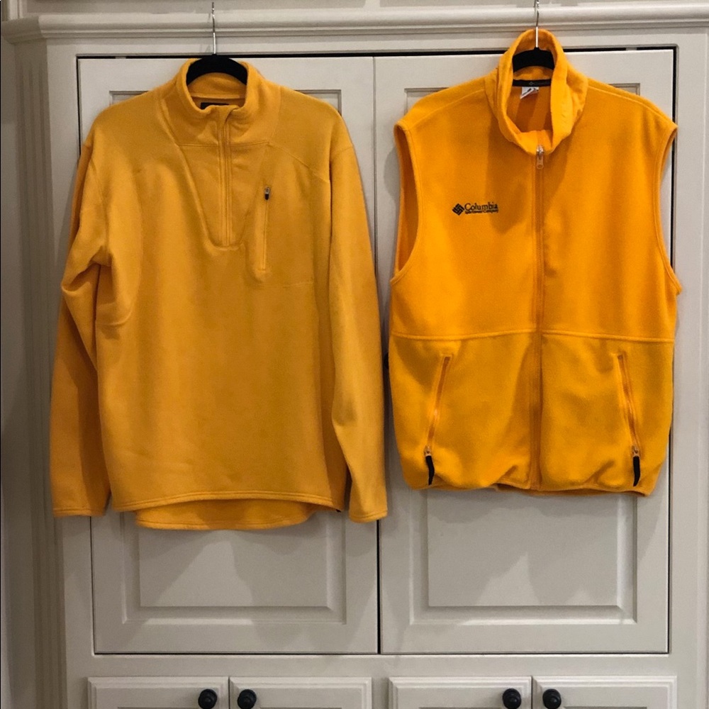 Ski vest and ski base layer